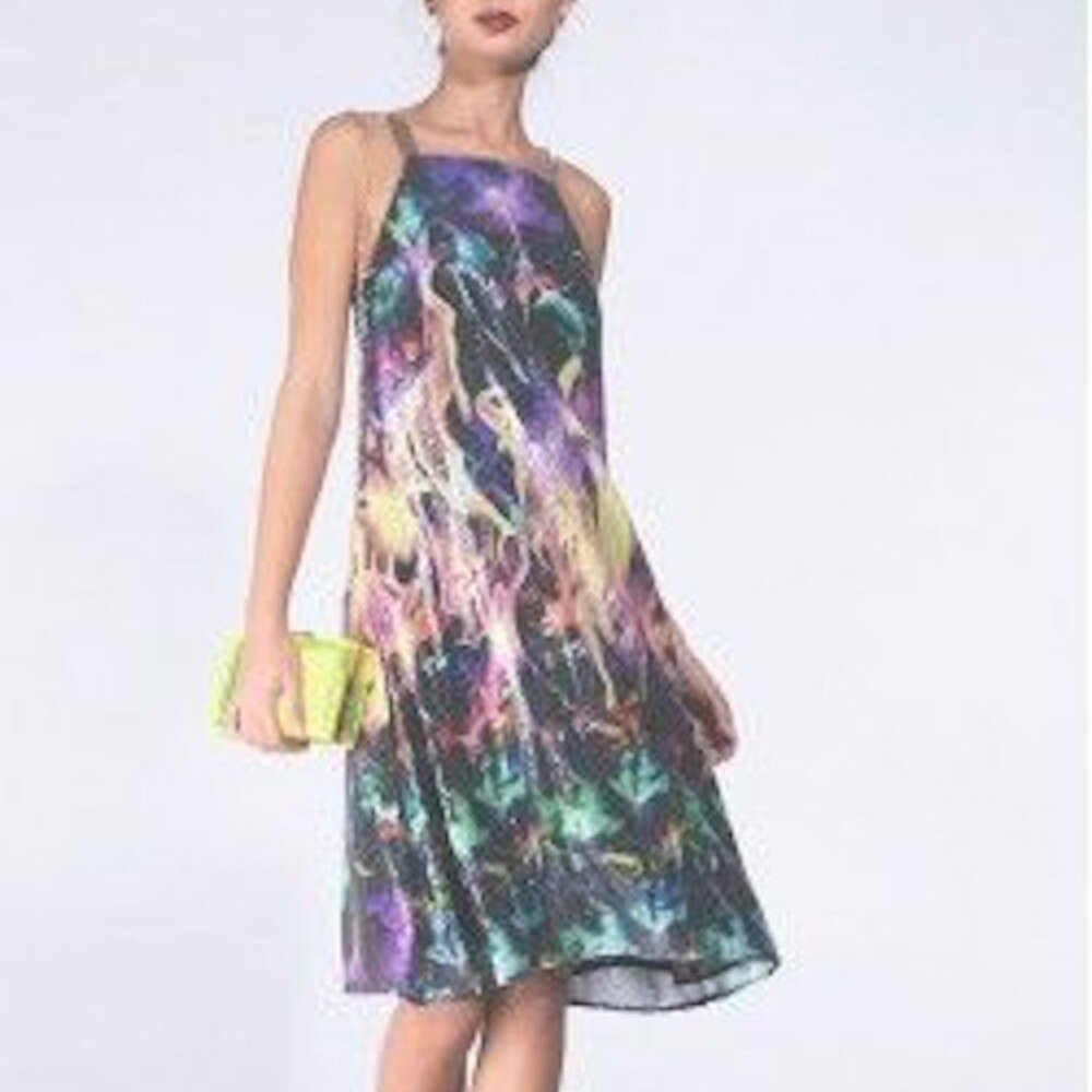 Clover Canyon Flamenco Fire Sequin Dress